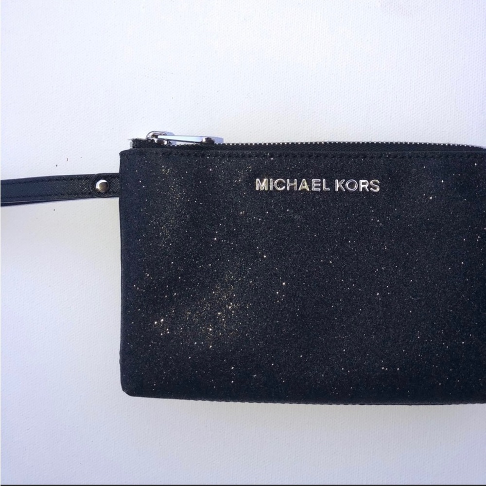 Michael Kors double zip wristlet